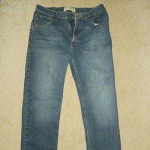 34x29 Blue Wrangler regular fit flex denim jeans